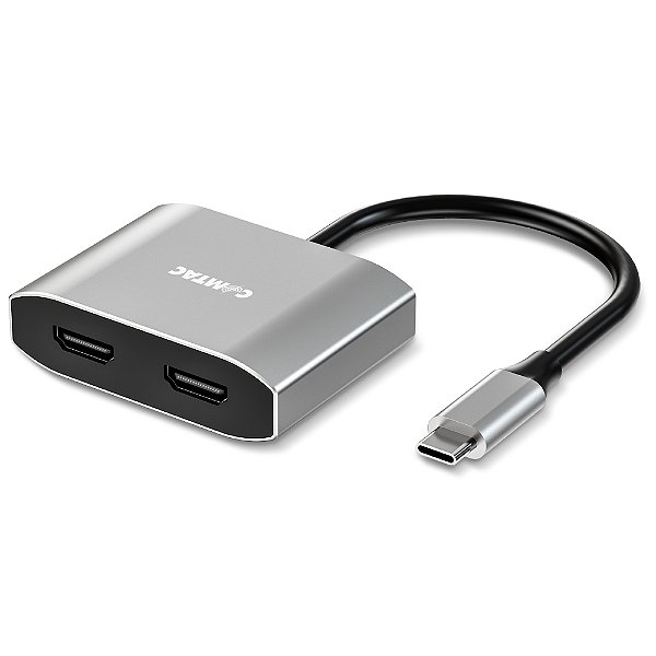 Conversor USB-C para 2 HDMI 4K Comtac Duplo 20119483 - Infopeças