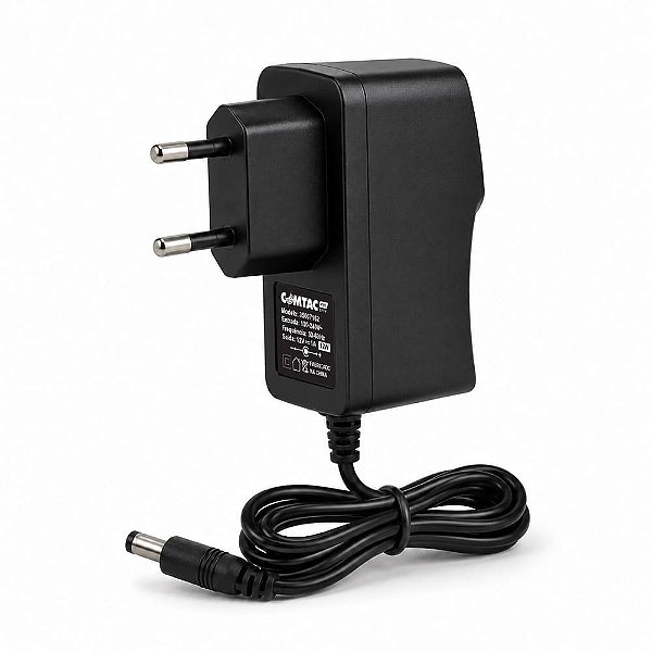 Fonte Eletrônica 12V 2A Plug P4 Bivolt Comtac 35007163 - Infopeças