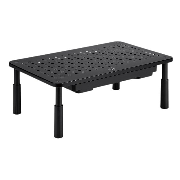 Suporte Organizador de Monitor de Mesa SM087 Preto - Infopeças