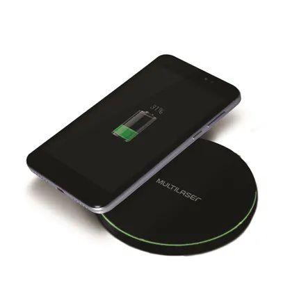 Carregador Wireless Concept Preto 10w Multilaser Cb130