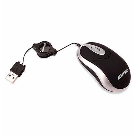 Mini mouse otico usb retratil maxprint 60 6563