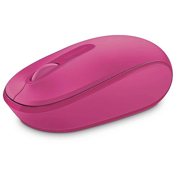 Mouse sem fio microsoft mobile usb rosa u7z00062