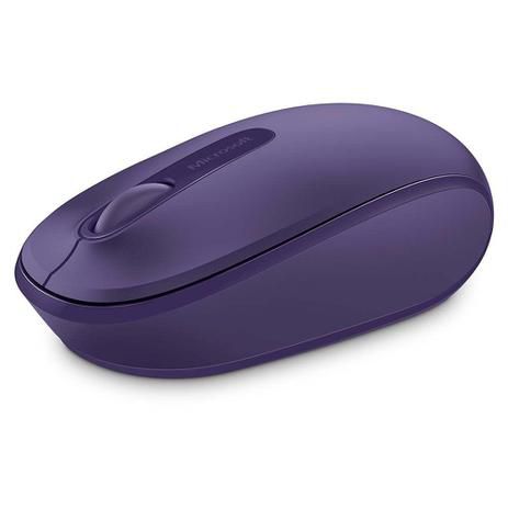 Mouse sem fio microsoft mobile usb roxo u7z00048