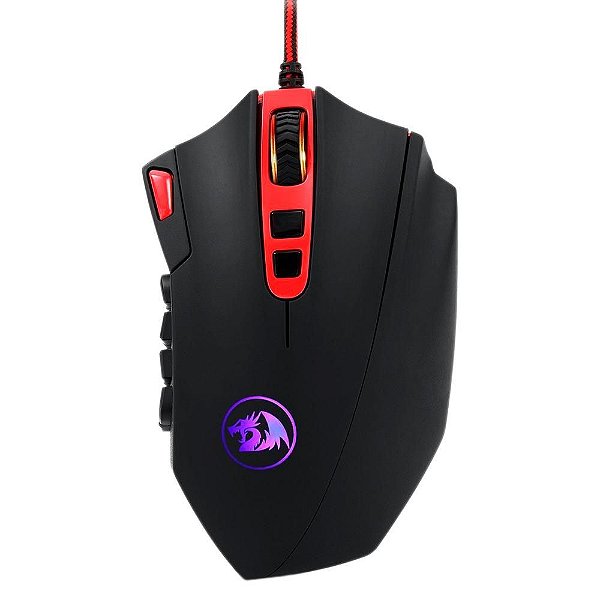 Mouse gamer redragon perdition 2 black color m901-1