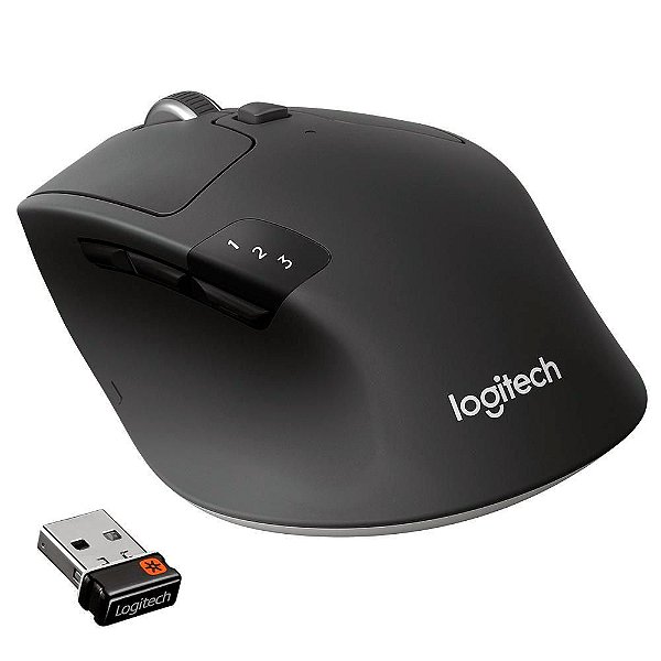 Mouse sem fio m720 logitech preto