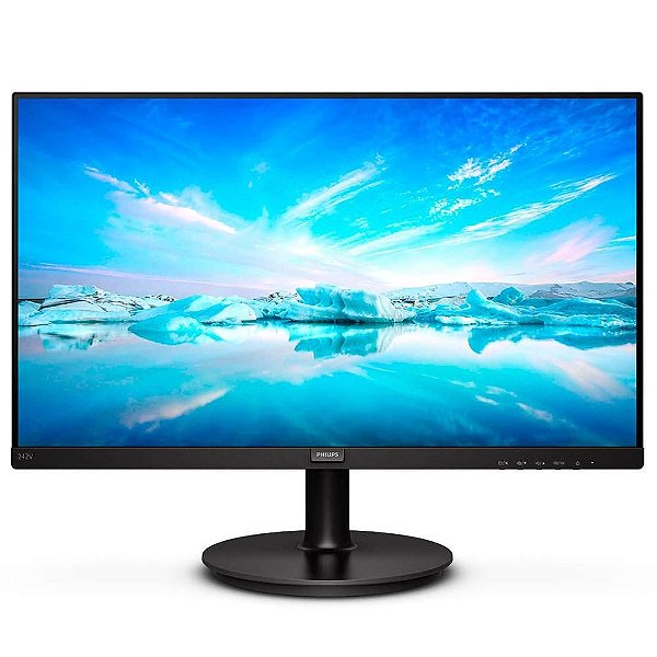 Monitor Philips 23.8" Led Hdmi, Vga E Dp Preto - Borderless