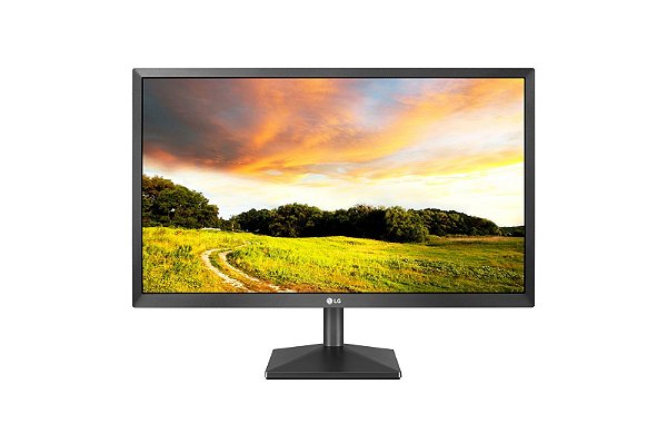 Monitor lg 19.5" led d-sub e hdmi vesa 75x75mm preto