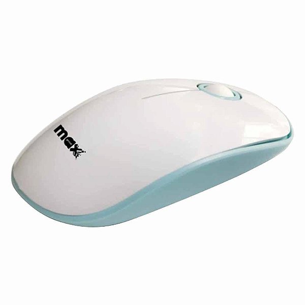 Mouse scroll ball azul maxprint