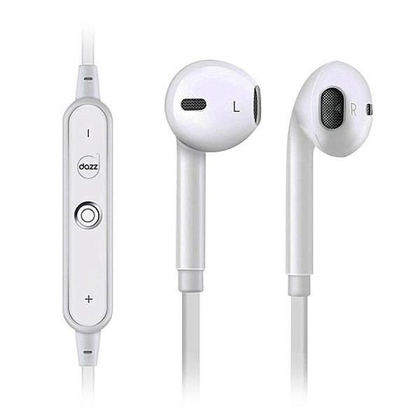 Earphone Isound Bluetooth V4.1 Dazz Branco