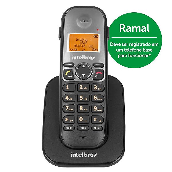 Ramal sem fio intelbras ts 5121