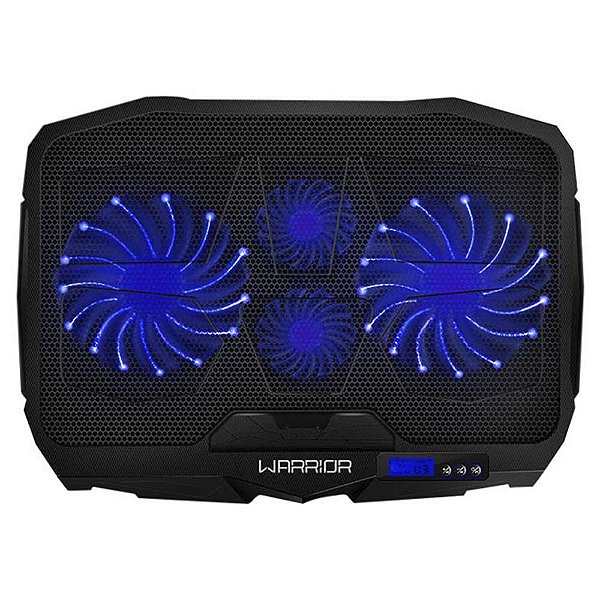 Warrior ingvar cooler gamer led azul ac332