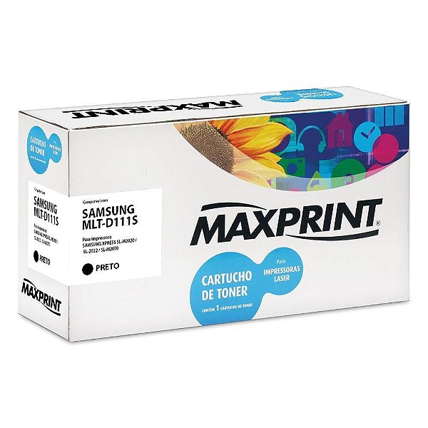 TONER MAXPRINT/SAMSUNG BLKG MLT-D111S