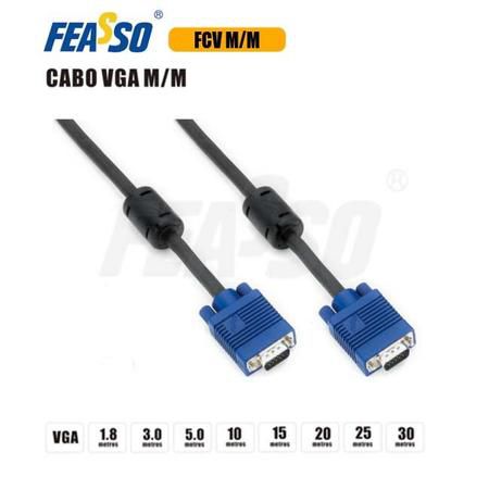 CABO MONITOR VGA M/M 30 METROS FCV30 FEASSO