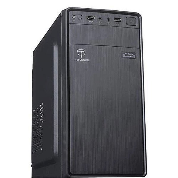Gabinete Com Fonte T-dagger Riven Preto Modelo T-tgc210