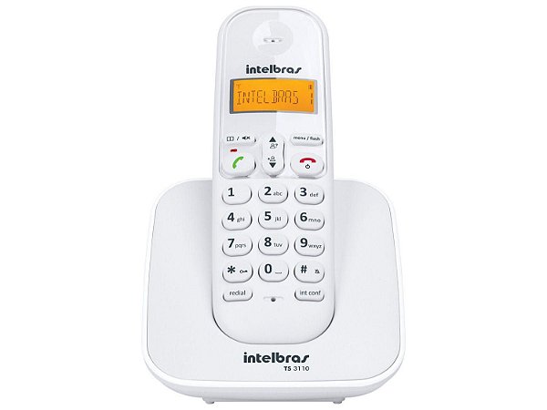 TELEFONE SEM FIO INTELBRAS TS 3110 BRANCO