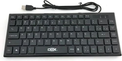 Mini Teclado Super Slim Tipo Chocolate Dex