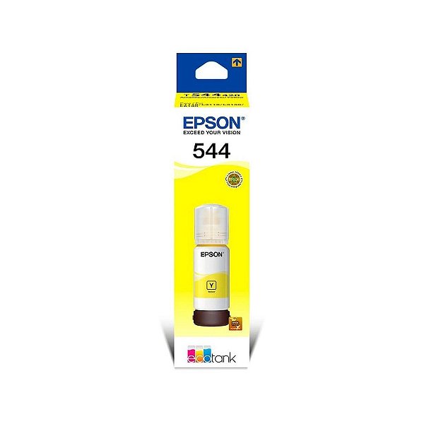 REFIL DE TINTA EPSON T544420 AMARELO P/L3110/L3150