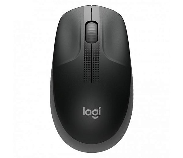MOUSE SEM FIO M190 LOGITECH CINZA