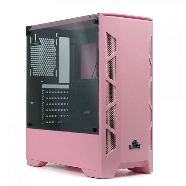 Gabinete Redragon Starscream Rosa Gc-610p
