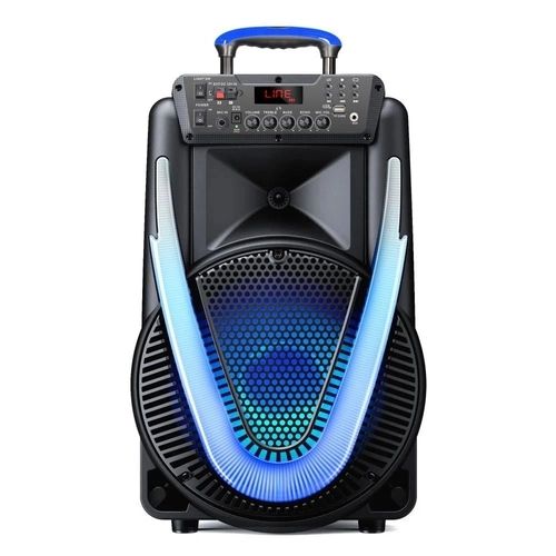 CAIXA DE SOM SUNNY II 500W 12 POLEGADAS BT/AUX/SD/USB/FM/LED SP395