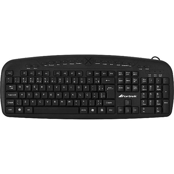 Teclado Mult Usb Fortrek Mkl101 Pt
