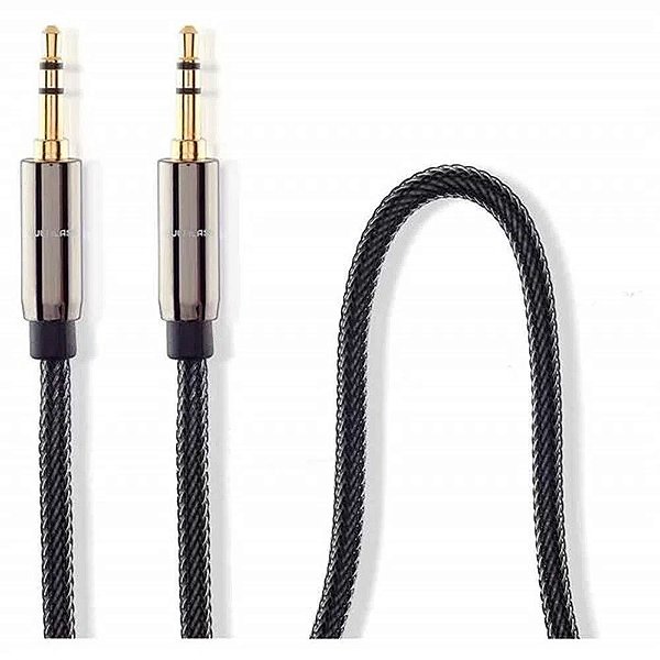 CABO DE AUDIO COM NYLON 3,5MM M/M 1,8M MULTILASER WI285