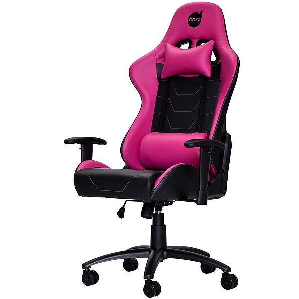 Cadeira Gamer Serie M Dazz - Preta e Rosa