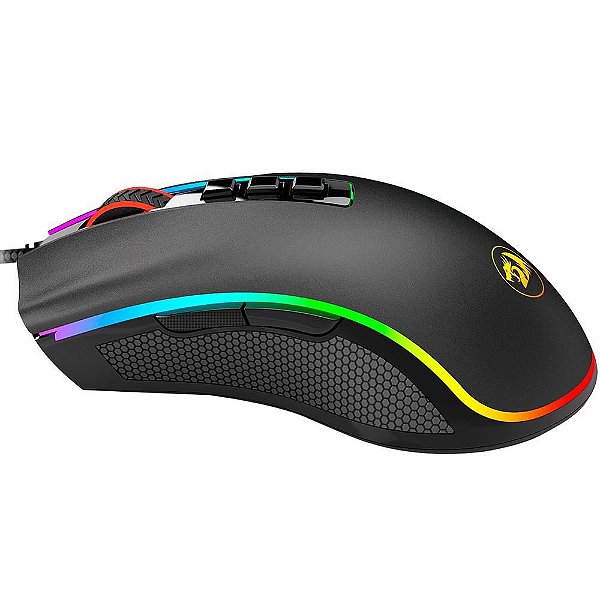 Mouse Gamer Redragon Cobra 10000DPI Preto - M711