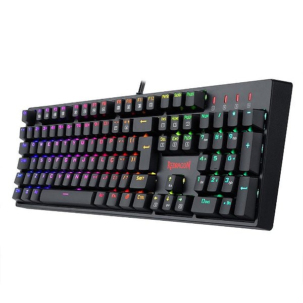 Teclado Gamer Mecânico Redragon Surara Pro RGB Switch - K582RGB-PRO