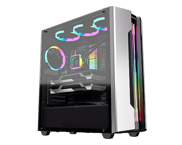 Gabinete Gamer Cougar Gemini S 2020  Iron Gray RGB