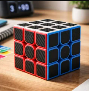 Cubo Mágico 3x3x3 Moyu Meilong Carbono