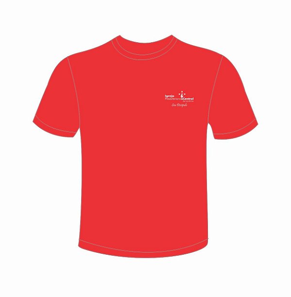 Camiseta Rede Vermelho