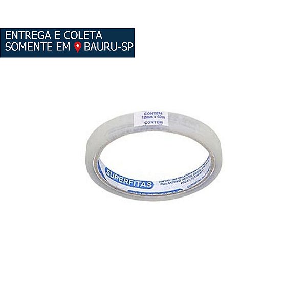 Fita Adesiva 12x40 c/20 unidades