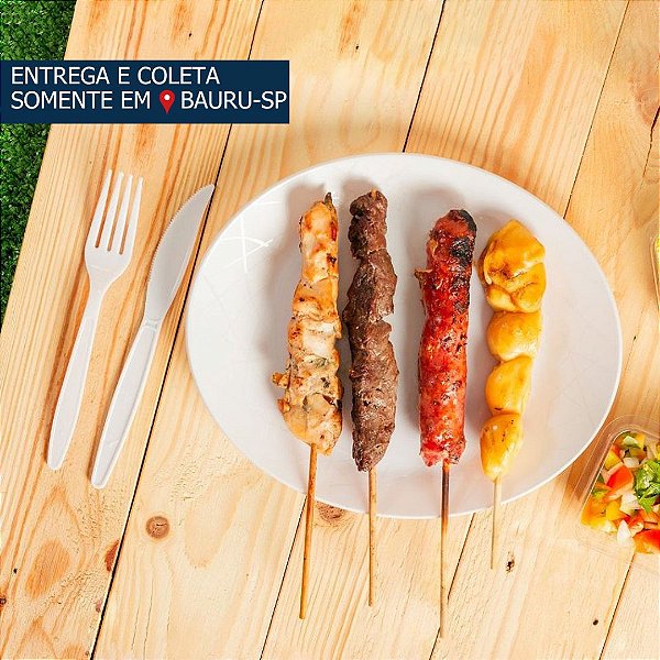 Kit Churrasco c/10 unidades