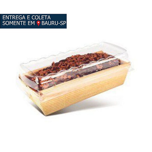 Forma Bolo Inglês 250g c/tampa c/5 unidades