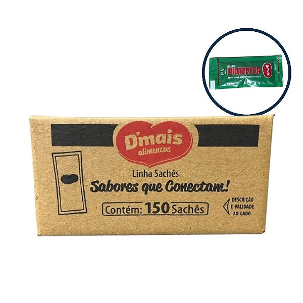 Molho Pimenta em Sachê Dmais c/150un