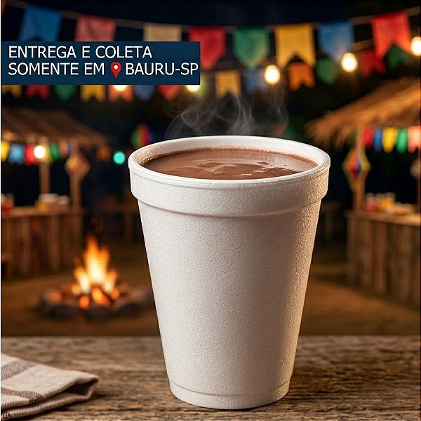 Copo Isopor 237ml c/20 unidades