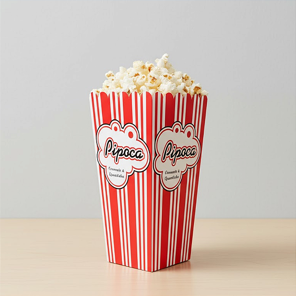 Caixa Pipoca c/25 unidades