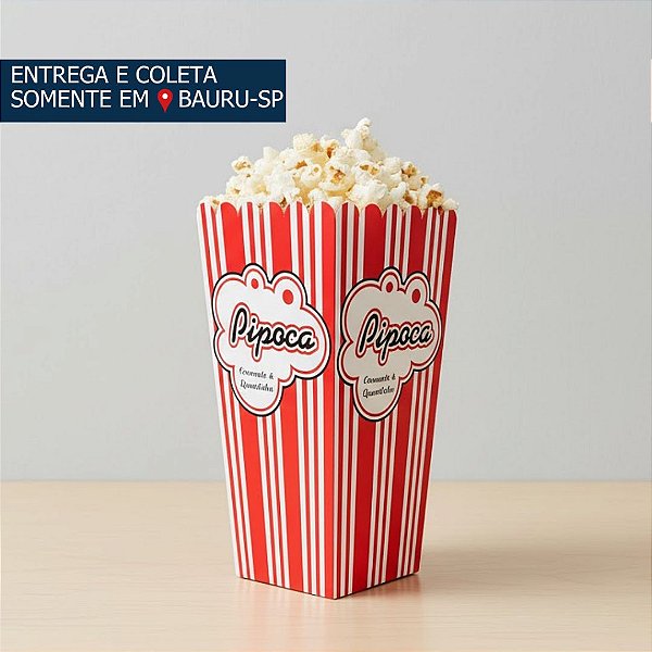 Caixa Pipoca c/25 unidades
