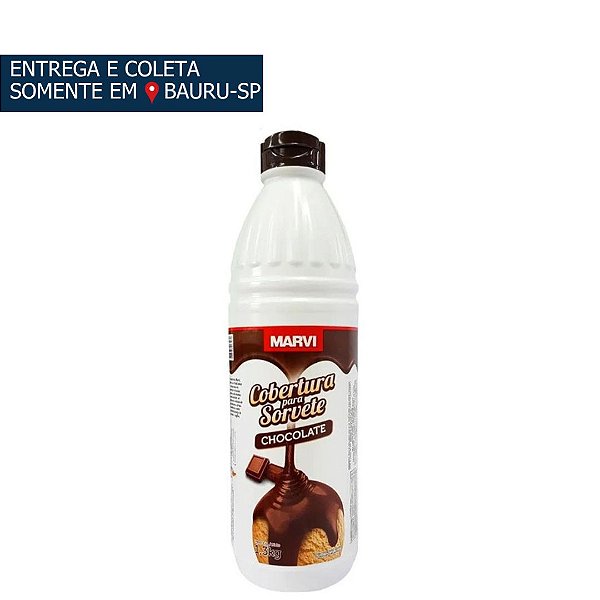 Cobertura para Sorvetes Chocolate c/1,3kg