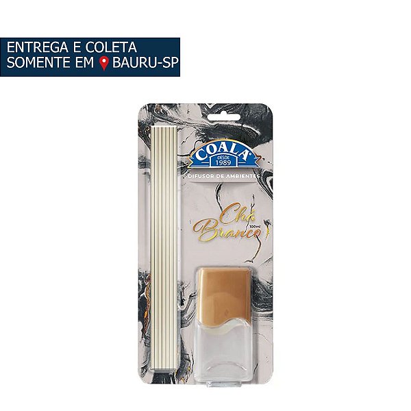 Difusor de aromas 100ml Chá Branco