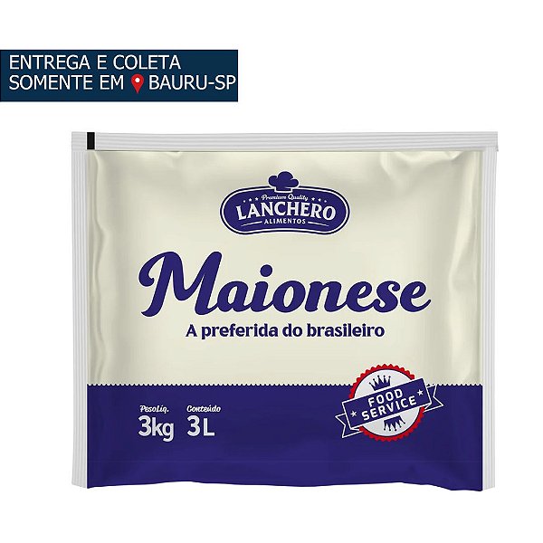 Maionese Refil Lanchero 3Kg