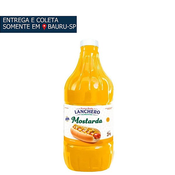 Molho de Mostarda Galão Lanchero