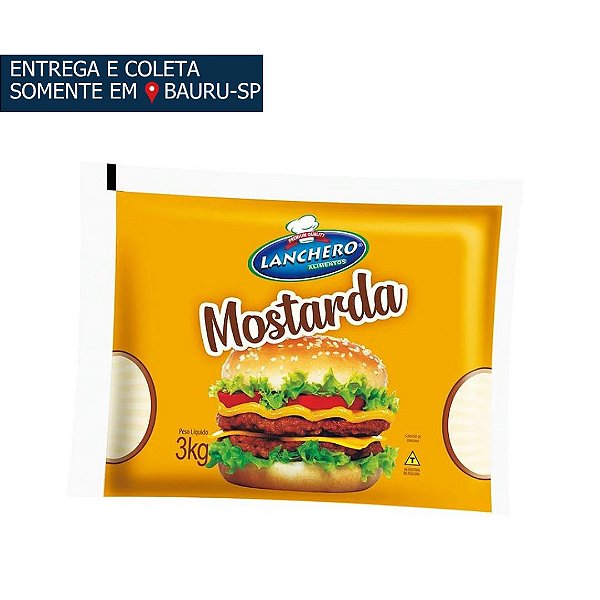 Mostarda Refil Lanchero 3Kg