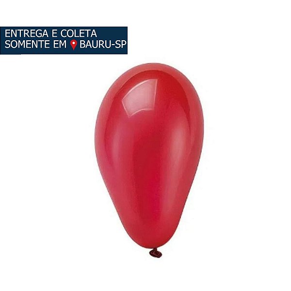 Bexiga Vermelha c/30 unidades