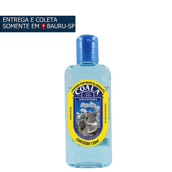 Coala Essências - Limpador Perfumado de Ambientes Algodão c/120 ml