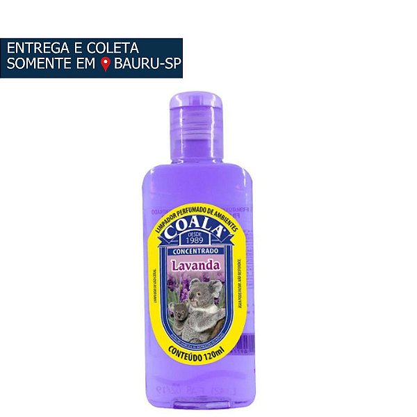 Coala Essências - Limpador Perfumado de Ambientes Lavanda c/120 ml