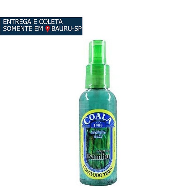 Aromatizante Spray Coala Bambu c/120ml