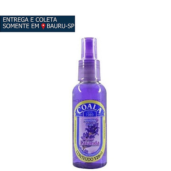 Aromatizante Spray Coala Lavanda c/120ml