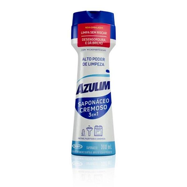 Saponáceo Cremoso Azulim c/300ml